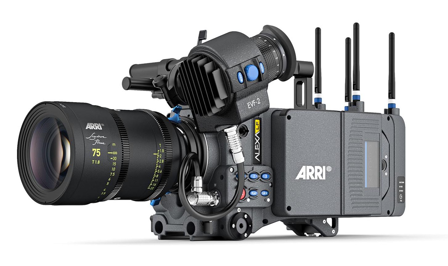 ARRI CR 2018 – ALEXA LF – SP 75 – EVF-2 white – right hero | Film and ...